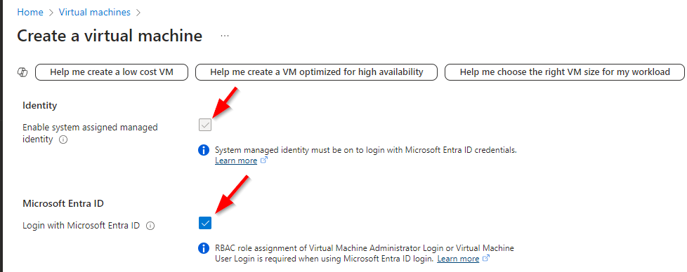 Securely Accessing Azure Virtual Machines with Entra Login Create a Virtual Machine