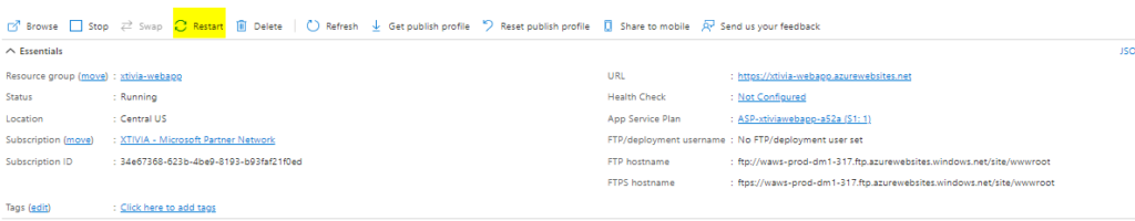 Deploying Azure Front Door with a Web Application Firewall using Custom Rules Restart US Central Web Application