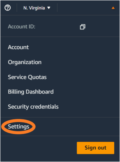 AWS Account Setup First Steps Region Settings