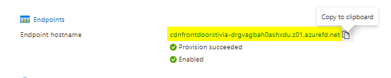 Deploying Azure Front Door with a Web Application Firewall using Custom Rules Endpoints