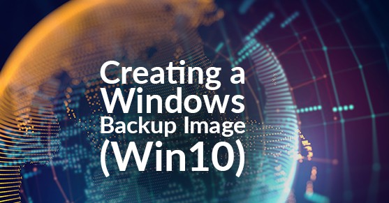 Creating a Windows Backup Image