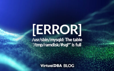 [ERROR] /usr/sbin/mysqld: The table ‘/tmp/ramdisk/#sql*’ is full