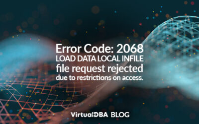 Error Code: 2068. LOAD DATA LOCAL INFILE file request rejected due to restrictions on access.