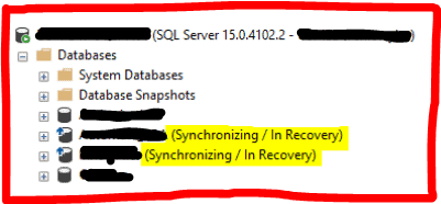 Migrating SQL Server - Not Synchronizing Data Loss