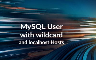 MySQL User With wildcard and localhost Hosts