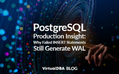 PostgreSQL Production Insight: Why Failed INSERT Statements Still Generate WAL