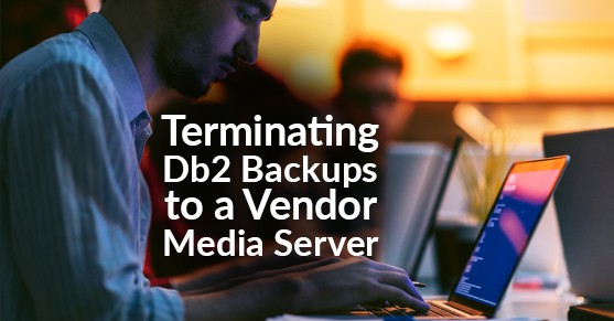 Terminating Db2 Backups to a Vendor Media Server