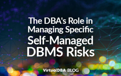 The DBA’s Role in Managing Specific Self-Managed DBMS Risks