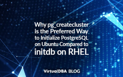 Why pg_createcluster is the Preferred Way to Initialize PostgreSQL on Ubuntu Compared to initdb on RHEL
