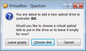 choose disk