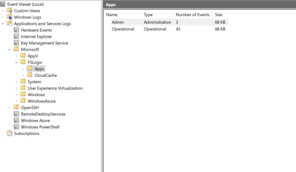Troubleshooting fslogix issues in azure virtual desktop