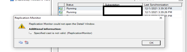Using Replication Monitor in Legacy (Pre-2016) SSMS Replication Monitor