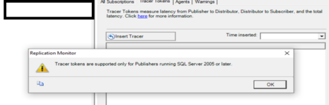Replication Monitor in Legacy SQL Server Management Studio